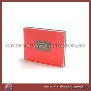 Red Square 4"*6" High Grade Acrylic Photo/Picture Frame